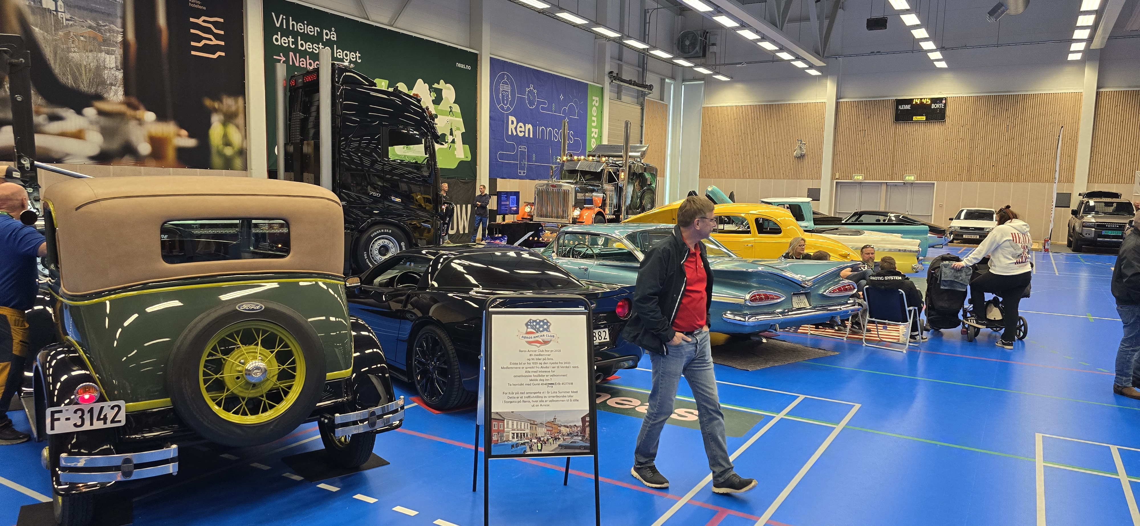 Artikkelbilde til artikkelen Klubbtur te Røros Motorshow 2025